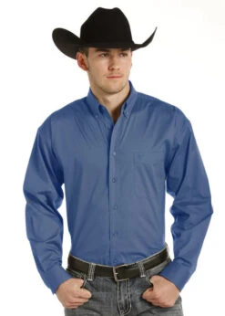 Panhandle Solid Blue Shirt