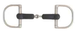 Centaur Soft Rubber Snaffle Dee