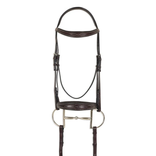 Pessoa PRO Fancy Stitched Tapered Bridle - Image 3