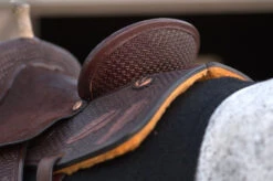 Reinsman Team Camarillo Fine Feathers Barrel Saddle