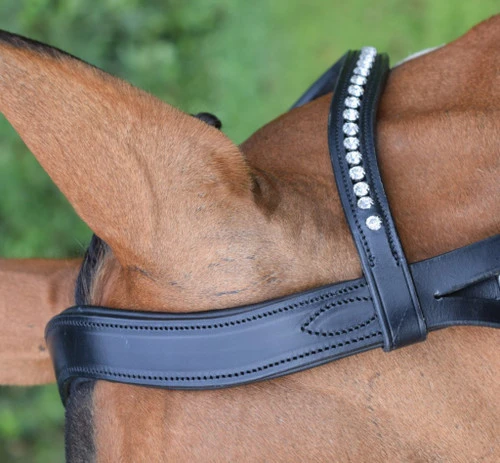 KL Italia Prix Snaffle Bridle - Image 4