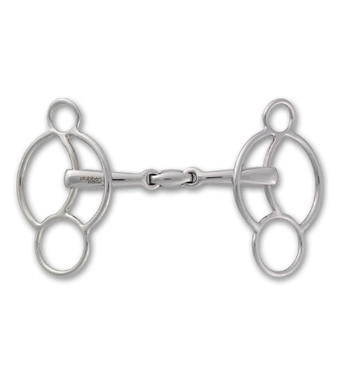 Stubben Steeltec EZ Control 3-Ring Gag