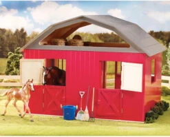 Breyer Red Two Stall Horse Barn
