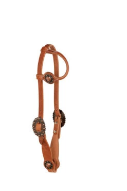 Berlin Cowboy Culture One Ear Headstall Heavy Oil