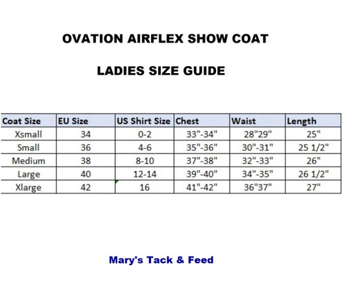 Ovation AirFlex Show Coat - Image 2