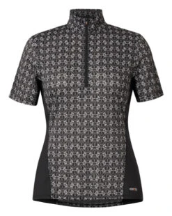 Kerrits Always Cool Ice Fil Shirt Print Short Sleeve