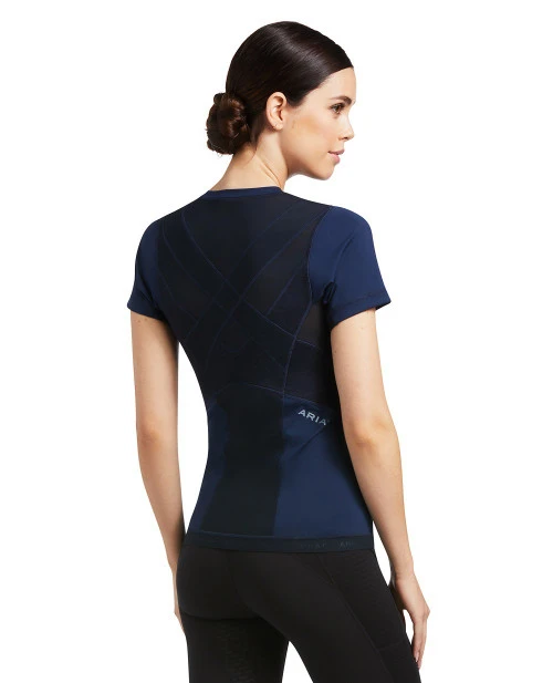 Ariat Ascent Crew Short Sleeve Baselayer - Image 6