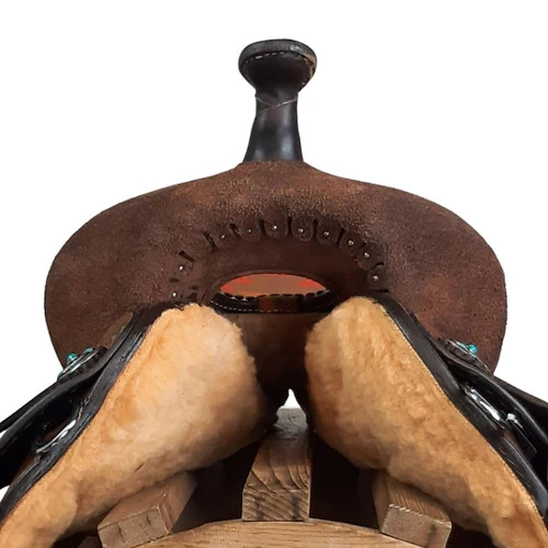 Alamo Saddlery Aztec Arrow Barrel Saddle - Image 8