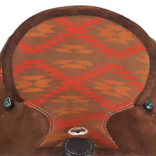Alamo Saddlery Aztec Arrow Barrel Saddle - Image 5