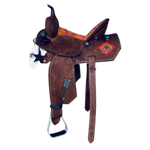 Alamo Saddlery Aztec Arrow Barrel Saddle - Image 7
