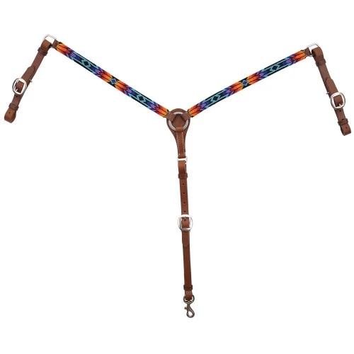 Circle Y Vibrant Infinity Beaded Breast Collar - Image 2