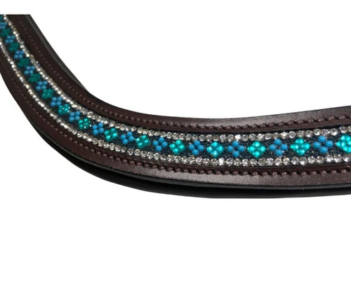 Black Oak Emerald City Curved Browband