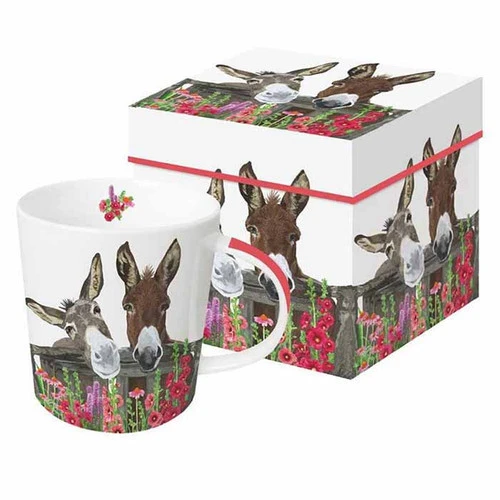 PB And J Donkeys Gift Boxed Mug