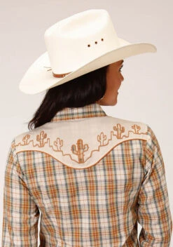 Roper Cactus Yoke Plaid Shirt