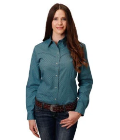 Roper Circuit Foulard Snap Shirt