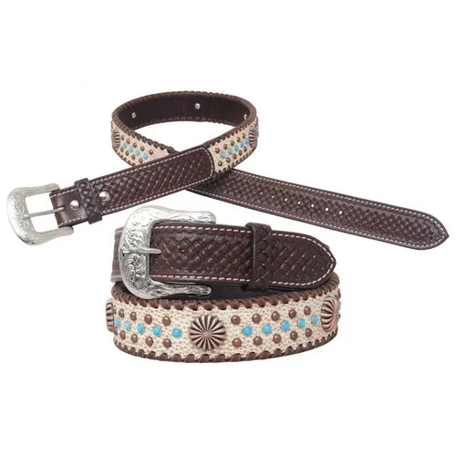 Circle Y Dakota Pinwheel Belt - Image 2