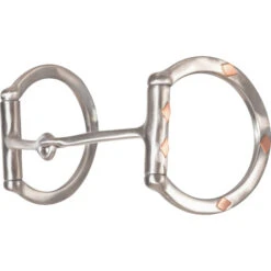 Classic Equine Square Snaffle Diamond D Ring