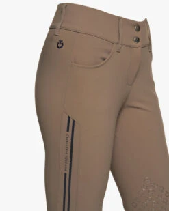 Cavalleria Toscana Embossed Stripe Breeches Knee Grip