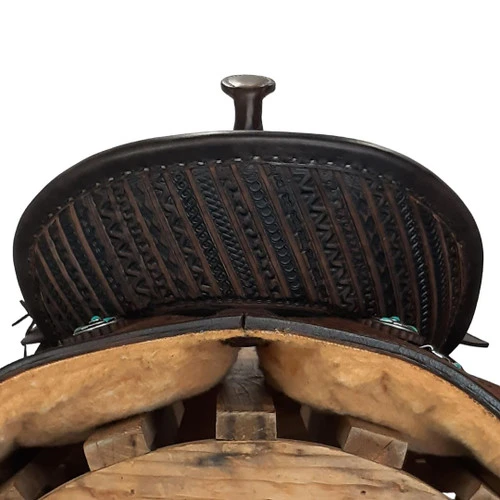 Alamo Saddlery Geo Aztec Barrel Saddle - Image 2