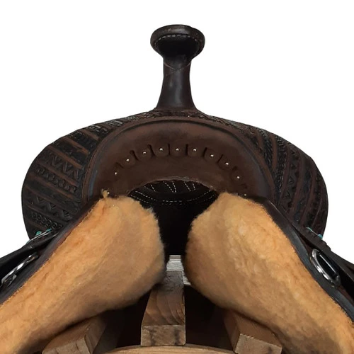 Alamo Saddlery Geo Aztec Barrel Saddle - Image 4