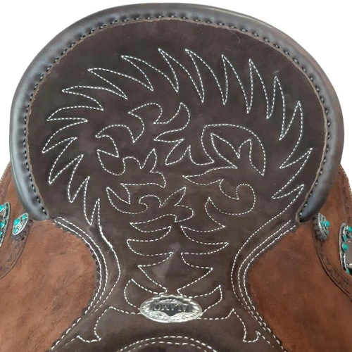 Alamo Saddlery Geo Aztec Barrel Saddle - Image 5