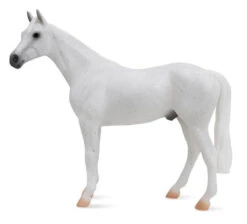 Breyer Freedom Series Fleabitten Grey Thoroughbred
