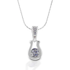 Kelly Herd Stylized Horseshoe Pendant