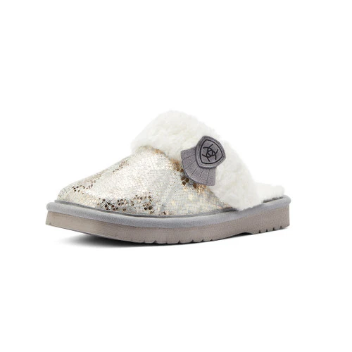 Ariat Jackie Square Toe Slipper Metallic Snake - Image 2