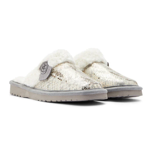 Ariat Jackie Square Toe Slipper Metallic Snake - Image 6