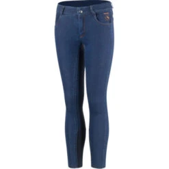 Horze Kids Annika Denim Full Seat Breeches