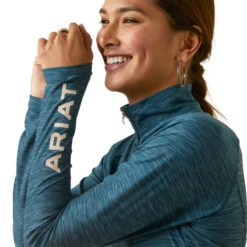 Ariat Laguna 1/4 Zip Top Long Sleeve