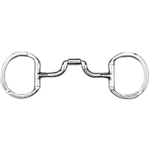 Myler Low Port Barrel Eggbutt With Hooks Narrow - MB 43LP - Level 2-3