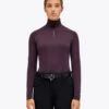 Cavalleria Toscana Mini Flock CT 1/4 Zip Top