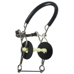 Happy Mouth Shaped Mullen Hackamore Combo