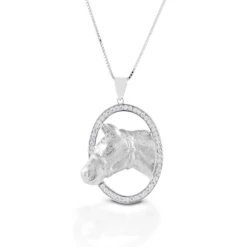 Kelly Herd Halter Horse Head Pendant