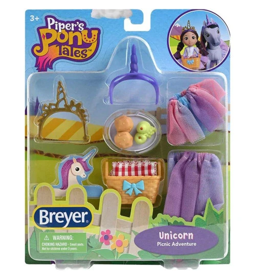 Breyer Piper's Pony Tales Unicorn Picnic Set - Image 2