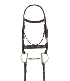 Ovation Draft Cross Plain Raised Padded Bridle