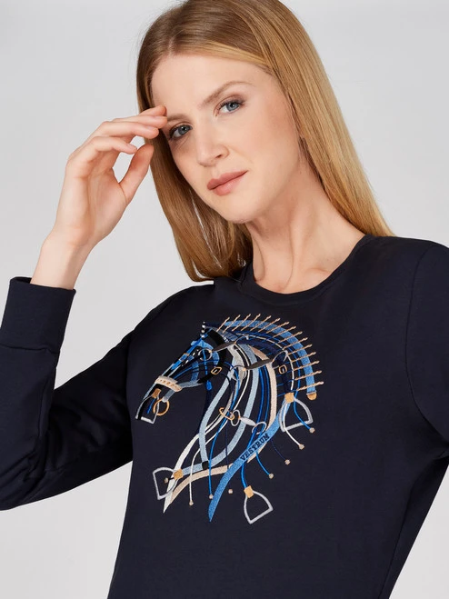 Vestrum Procida Horse Sweatshirt - Image 2