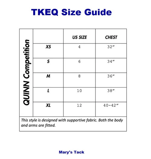 TKEQ Quinn Competition Shirt Long Sleeve - Image 2