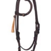BLR Rawhide Trim Round One Ear Headstall