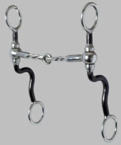 Reinsman Black Tie Charlie Green Bit