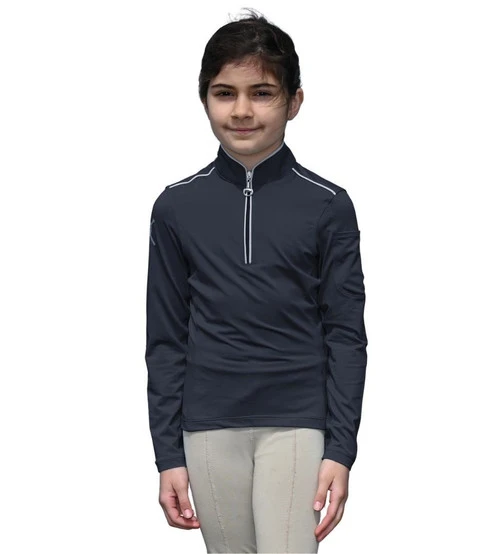 Girls Chestnut Bay SkyCool Shirt Long Sleeve - Image 3