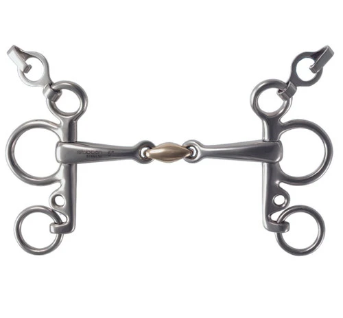 Stubben Steeltec Sweet Copper Link Pelham