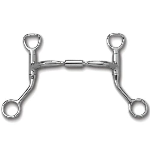 Myler Wide Barrel Comfort Snaffle HBT Shank Bit