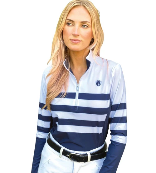 Arista Triple Bar Quarter Zip Shirt - Image 2