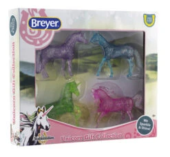 Breyer Stablemates Glitter Unicorn Gift Set
