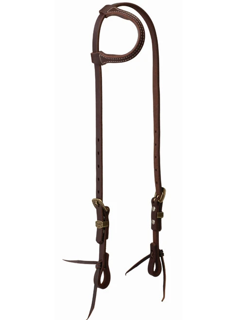 Weaver Leather Weaver Vintage Heel One Ear Headstall - Image 2