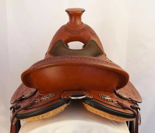 Circle Y Walnut Grove A Fork Flex2 Trail Saddle 1157 - Image 8