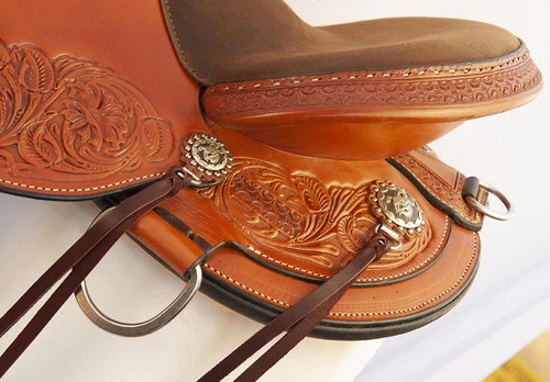 Circle Y Walnut Grove A Fork Flex2 Trail Saddle 1157 - Image 5