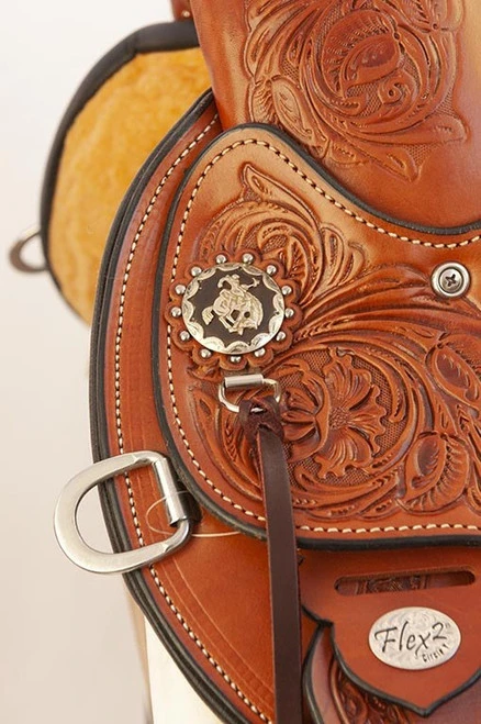 Circle Y Walnut Grove A Fork Flex2 Trail Saddle 1157 - Image 2